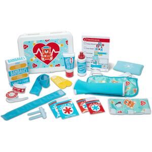 Melissa & Doug Get Well First Aid Kit Play Set 25 piece NWT